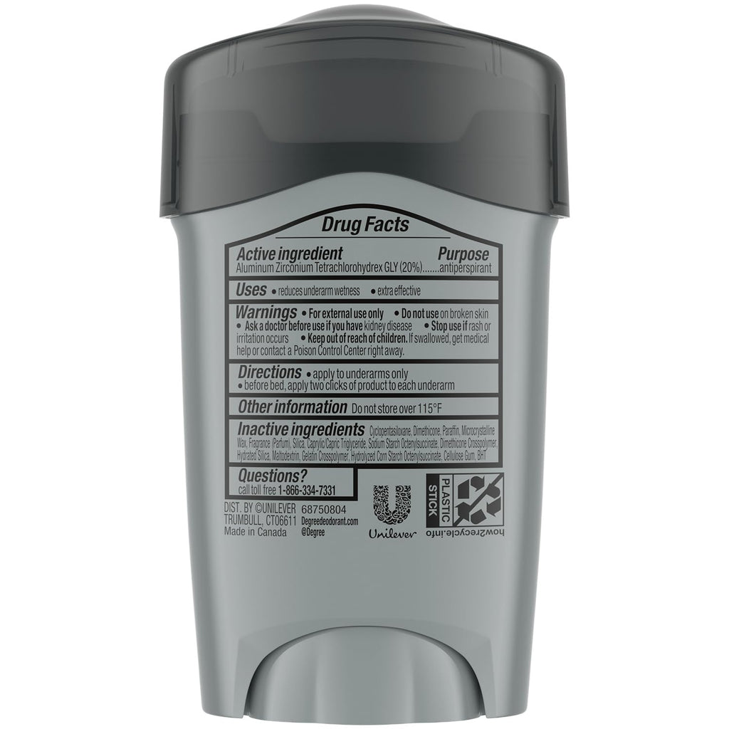Degree Desodorante para hombres, Clinical Protection Clean paquete...