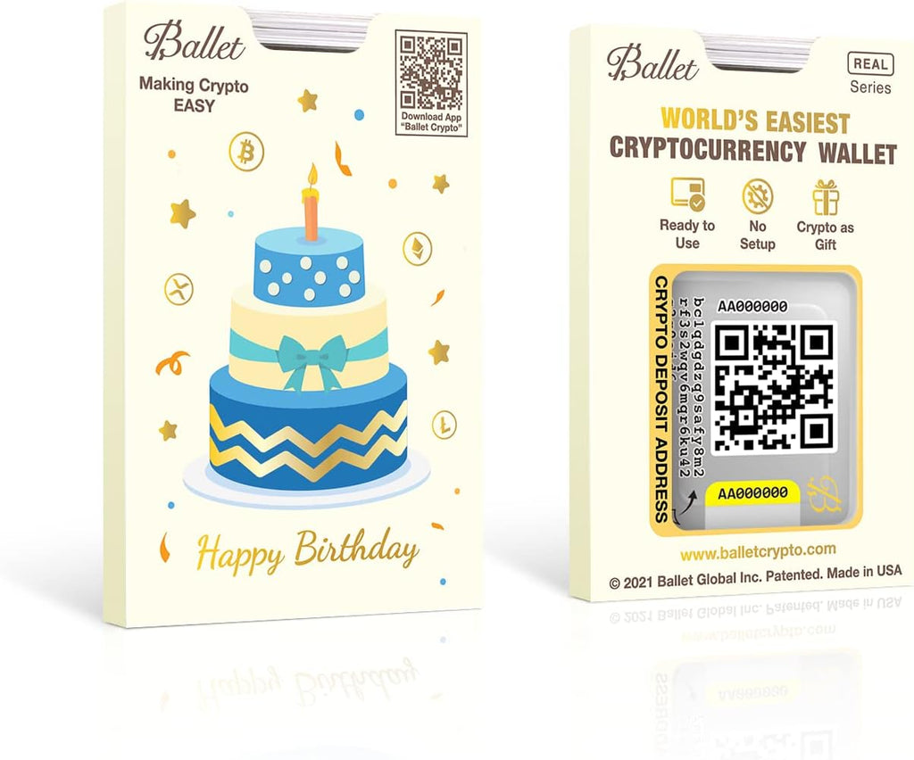 Ballet REAL Bitcoin - Paquete de 3 tarjetas de almacenamiento en fr...