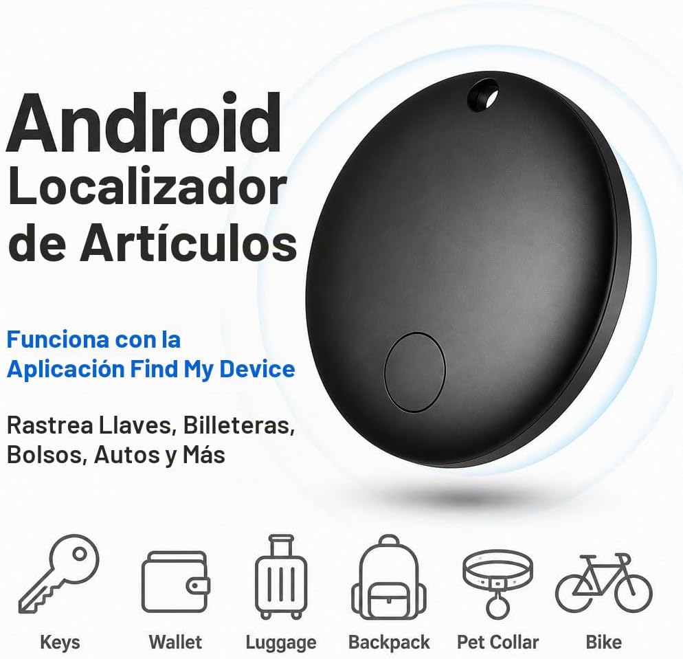 Rastreador GPS para vehículos sin tarifa mensual (solo Android), pa...