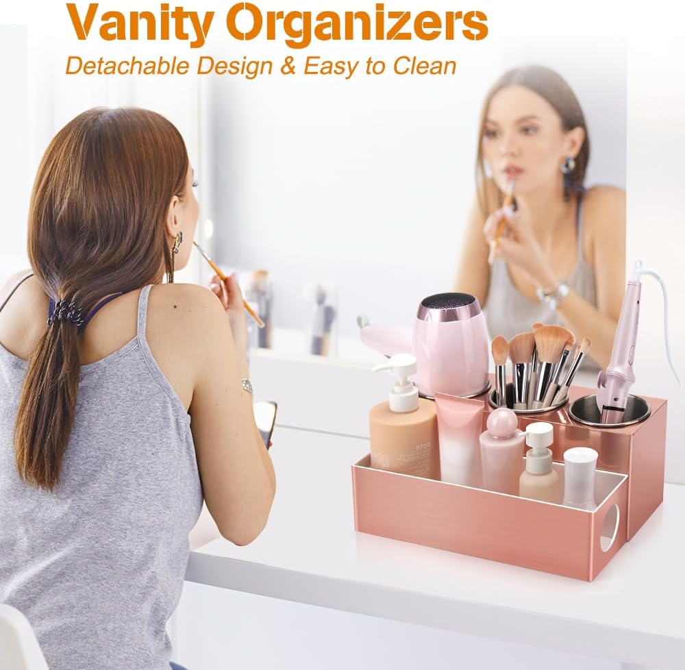 GFWARE Organizador de herramientas para el cabello, organizador y a...