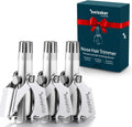 Swissklip Swissker - Recortadora de pelo de nariz para hombres, rec...