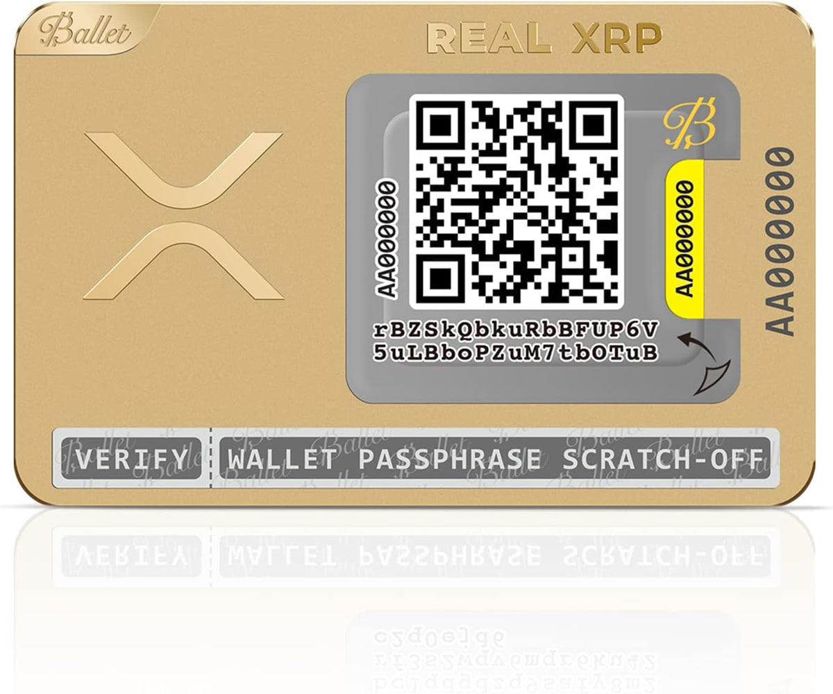 Ballet XRP - Cartera para tarjetas de almacenamiento en frío \u2013...