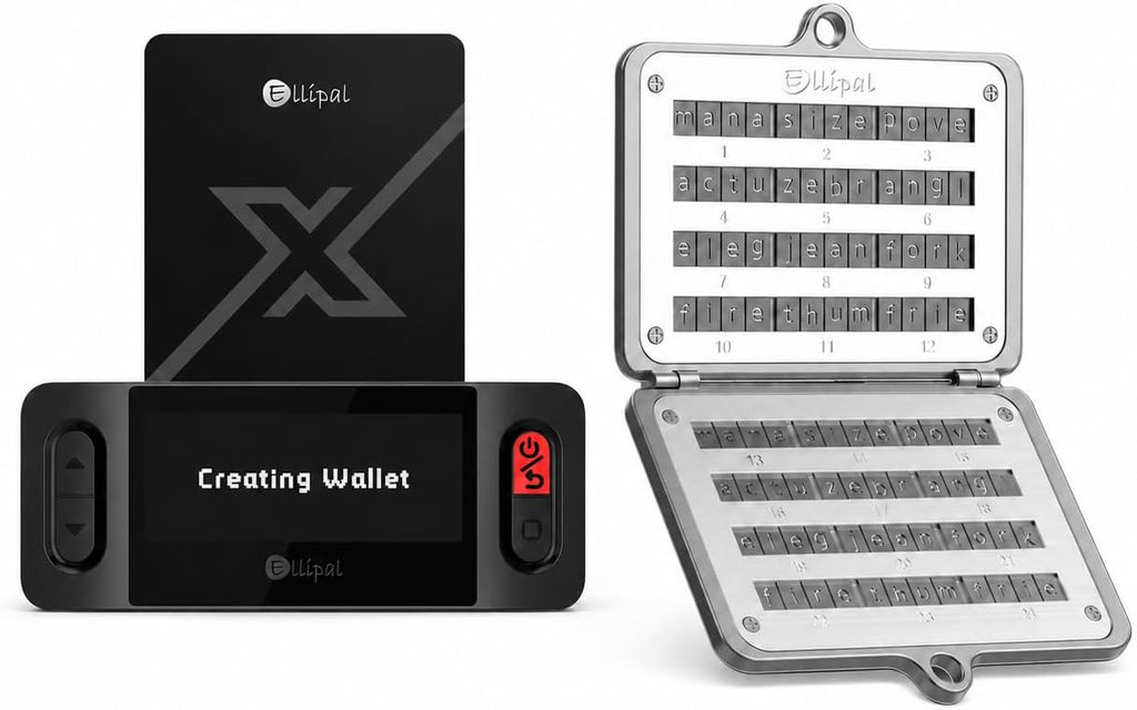 ELLIPAL X Card Crypto Wallet Bundle \u2013 NFC Cold Wallet con fras...