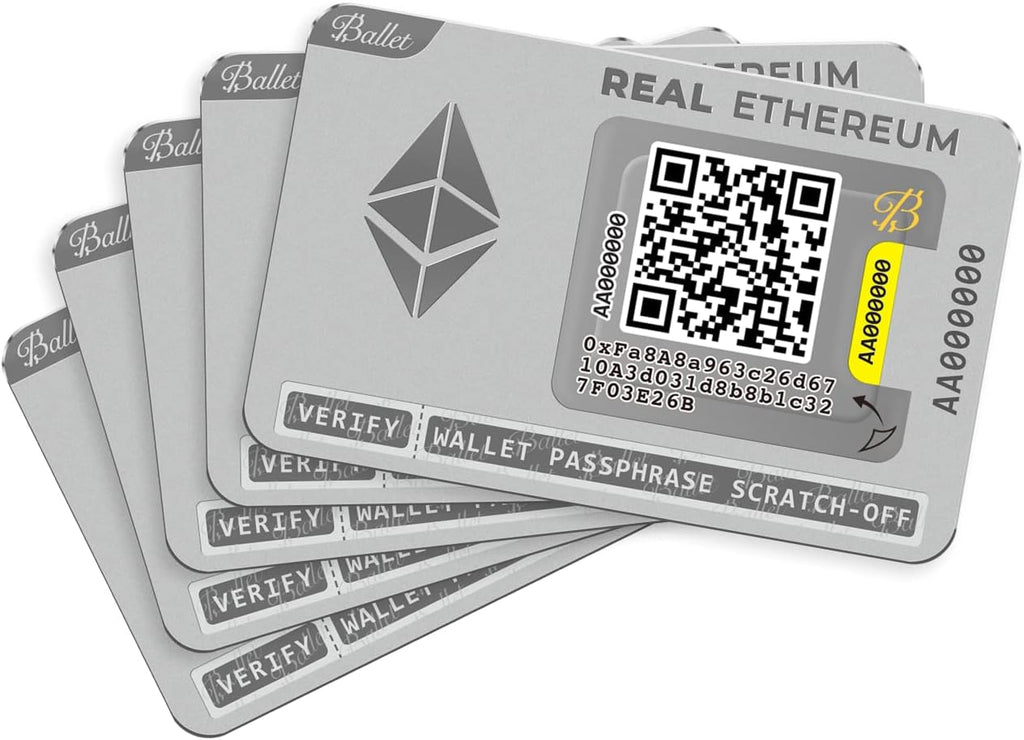 Ballet Real ETH - Paquete de 5 tarjetas de almacenamiento en frío |...