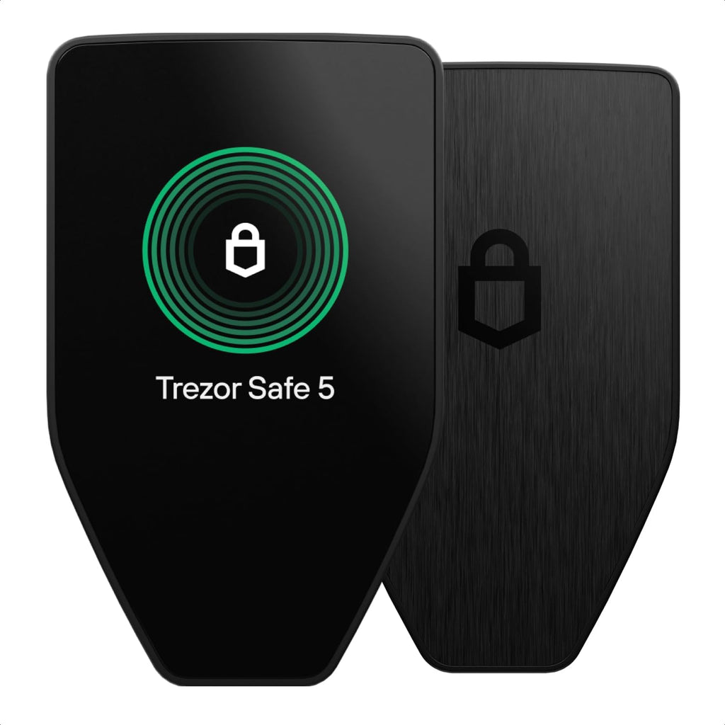 Trezor Safe 5 Crypto Hardware Wallet con pantalla táctil a color |...