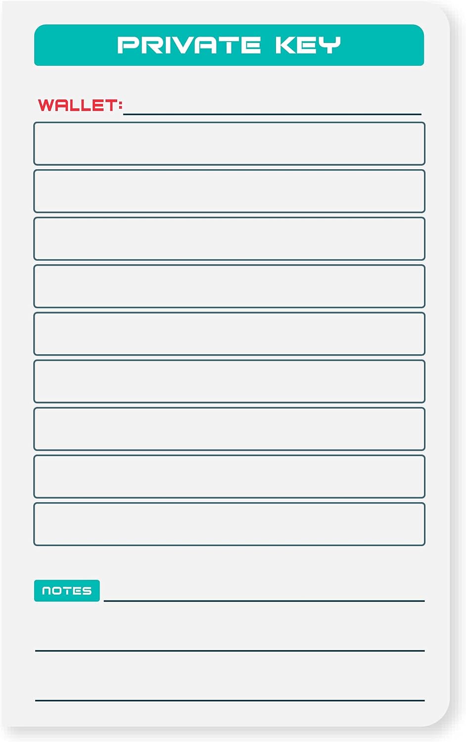SHIELDFOLIO Stonebook - Cuaderno de contraseñas criptográficas más...