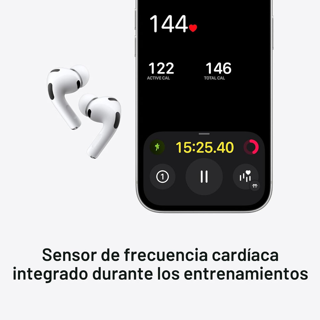 Apple AirPods Pro 3 auriculares inalámbricos, cancelación activa de...