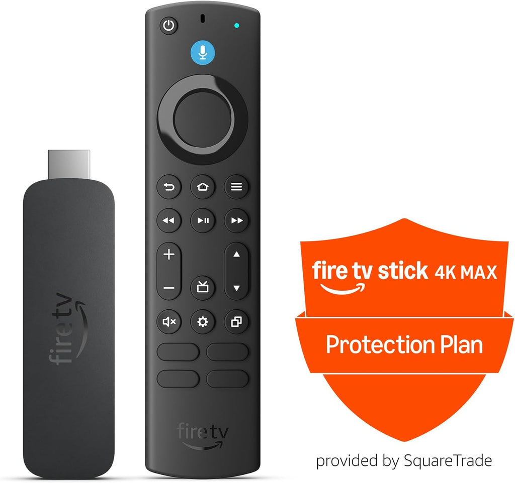 Amazon Fire TV Stick 4K Max con plan de protección de 2 años