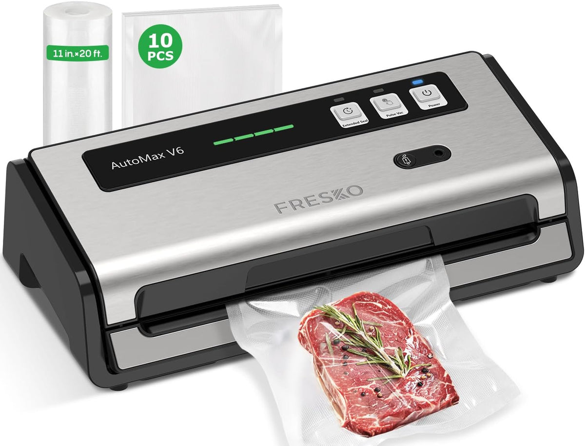 FRESKO Sellador al vacío para alimentos con detección automática de...