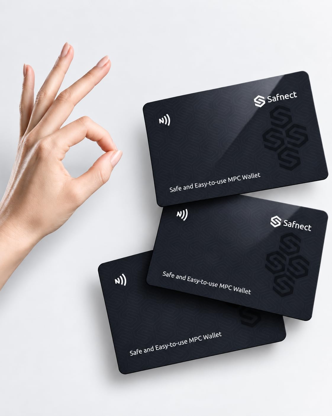 Cold Wallet Crypto con 2 de 3 recuperación de doble diseño de segur...