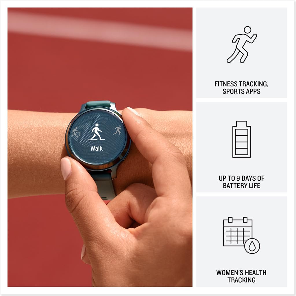 Garmin Lily® 2 Active, reloj inteligente pequeño y elegante, GPS in...