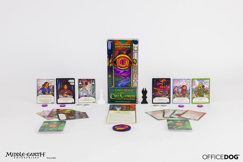 Asmodee The Lord of the Rings The Two Towers Juego de toma de truco...