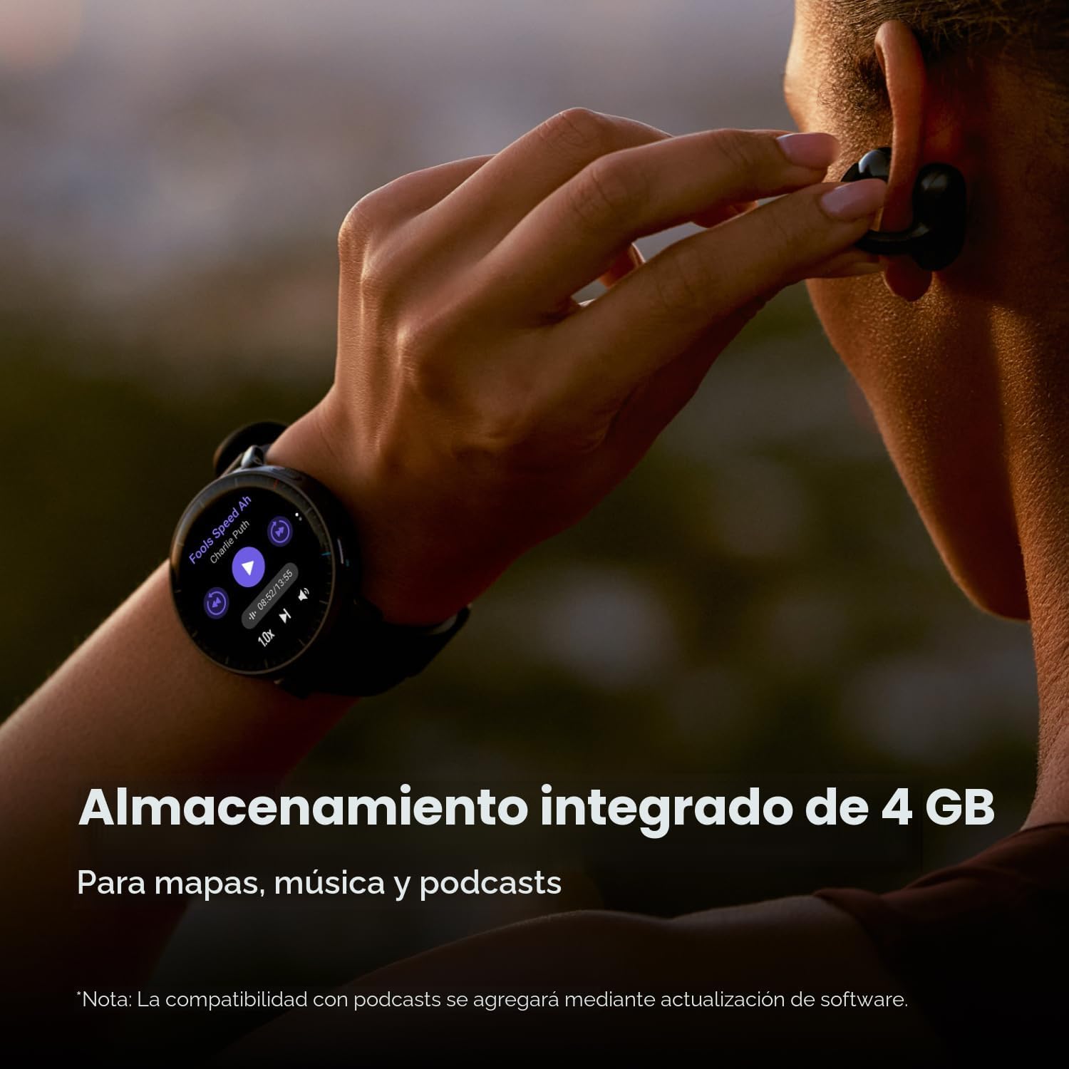 Amazfit Reloj inteligente Active Max con pantalla AMOLED de 1.5 pul...