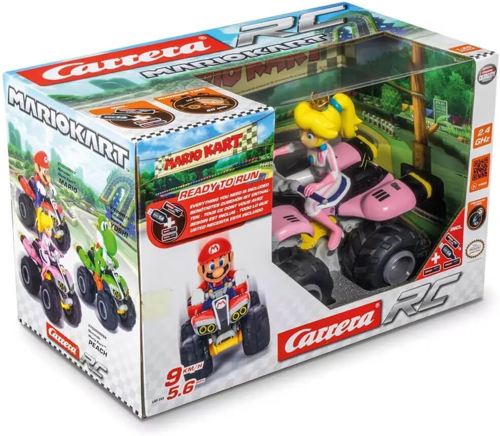 Carrera RC Nintendo Mario Kart - Auto de juguete con control remoto...