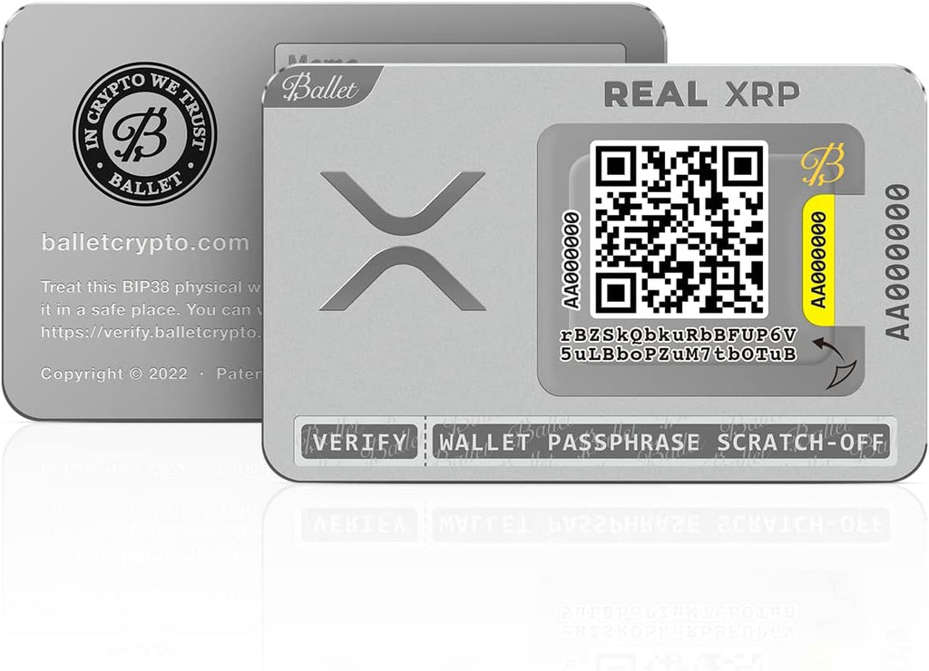 Ballet XRP - Tarjeta de almacenamiento en frío, 3 unidades, acero |...