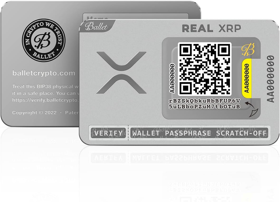 Ballet XRP - Tarjeta de almacenamiento en frío, 3 unidades, acero |...