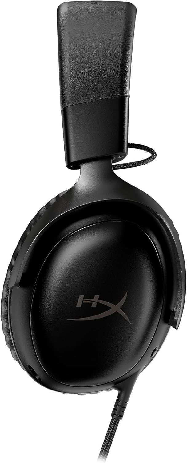 HyperX Cloud III - Auriculares con cable para juegos, bocinas en án...