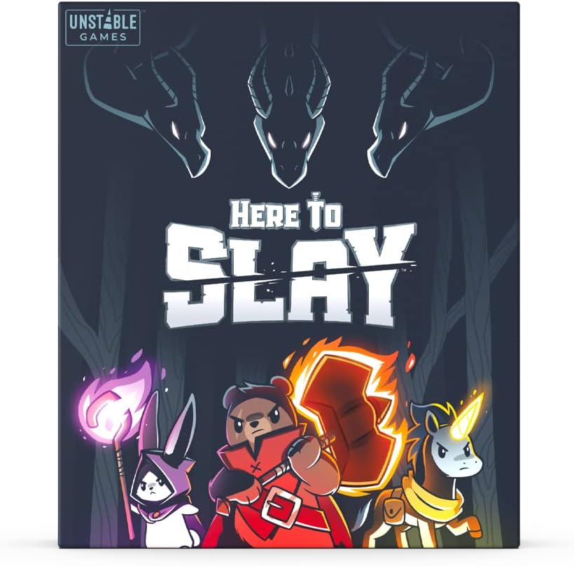 Unstable Games Juego de Cartas Here to Slay - Juego de Estrategia d...