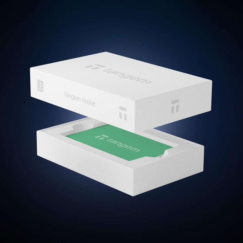 TANGEM Crypto Wallet Pack de 3 - Almacenamiento en frío de confianz...
