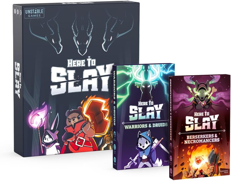 Unstable Games Juego de Cartas Here to Slay - Juego de Estrategia d...