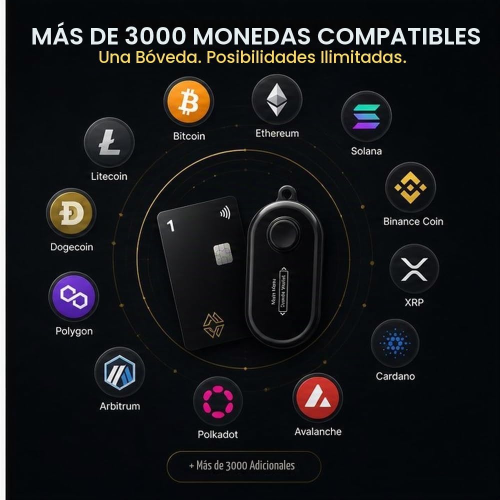 Cypherock Cartera criptográfica de hardware para almacenamiento seg...