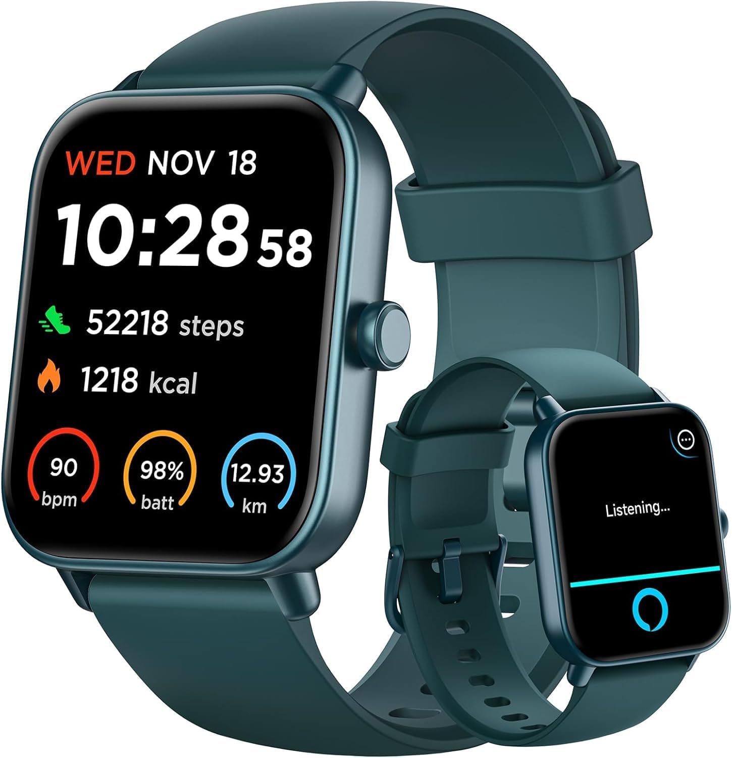 Reloj inteligente para mujer, Android iPhone, Alexa integrado, relo...