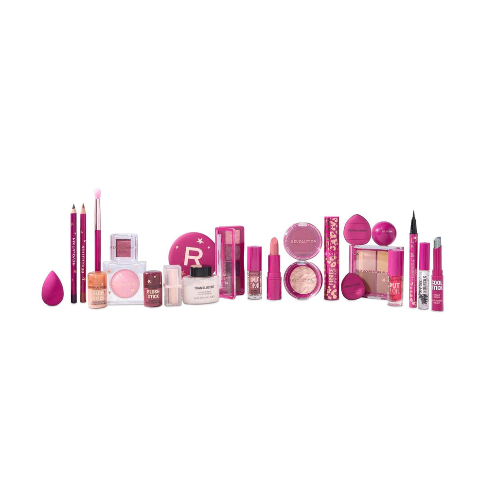 Revolution - Calendario de Adviento de maquillaje, juego de regalo...