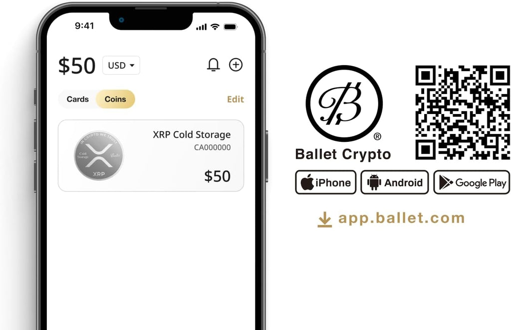 Ballet Bitcoin Coin Style \u2013 Billetera física Bitcoin Crypto, c...