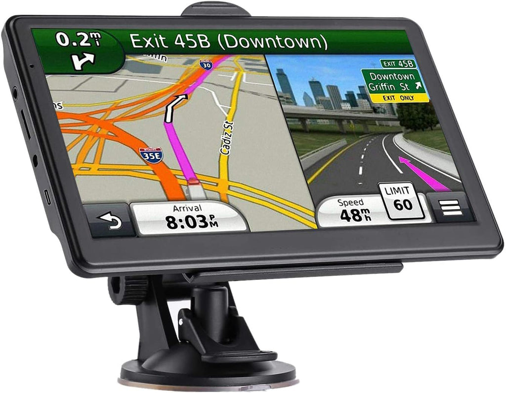 Navegación GPS para automóvil, mapa 2025 de 7 pulgadas con pantalla...