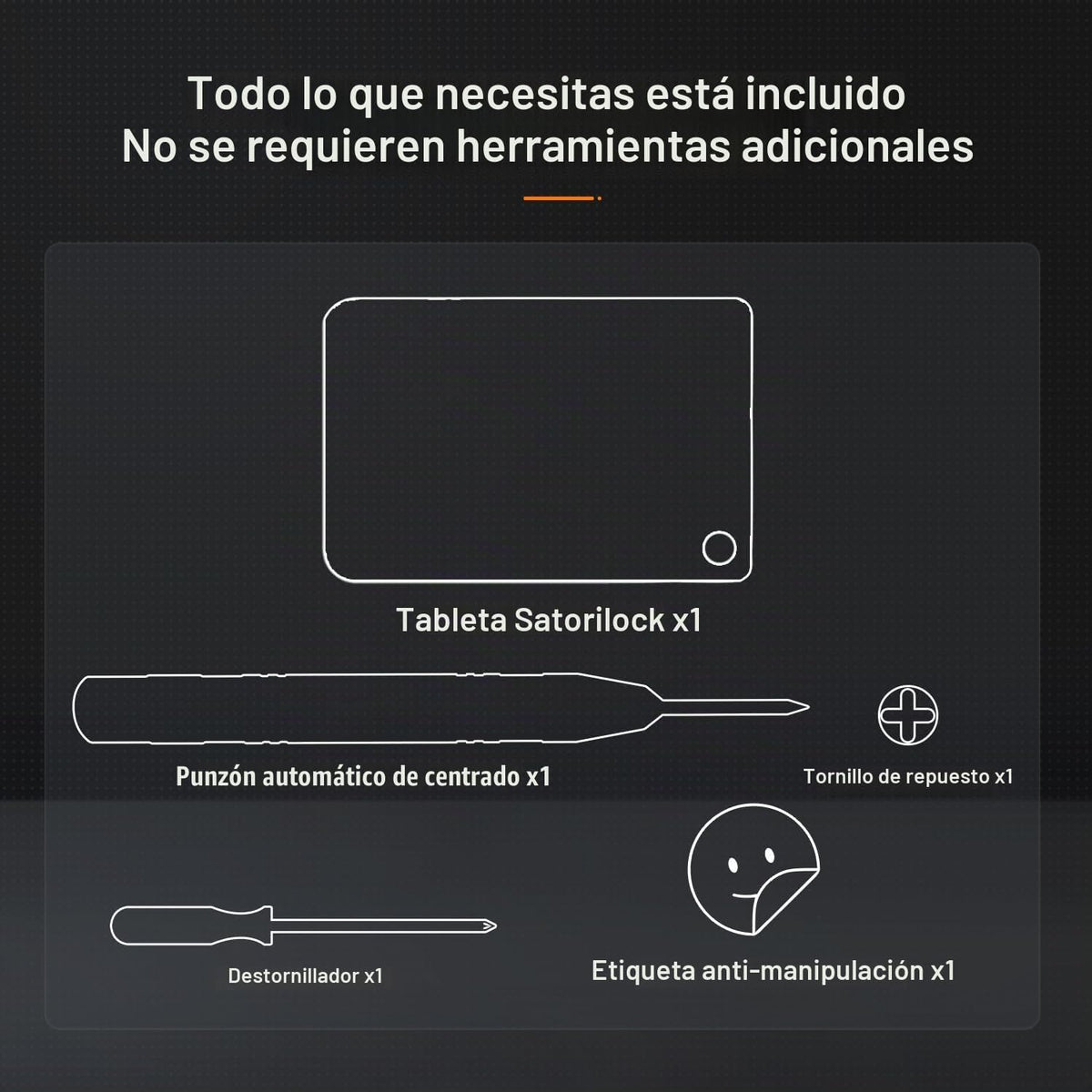 Satorilock Almacenamiento de semillas criptográficas, mini tableta...