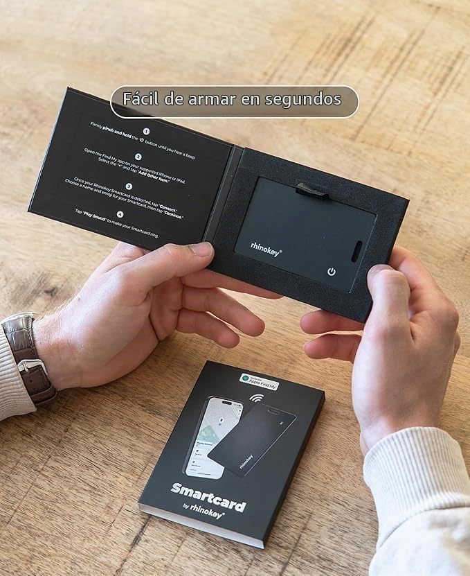 Rhinokey® Tarjeta de seguimiento de cartera, (solo Android) de 0.07...