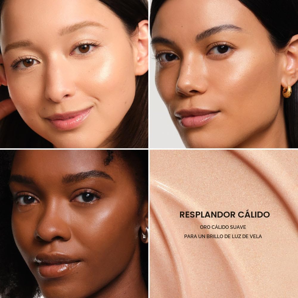 Saie Blush &amp; Glow - Set de regalo navideño \u2013 Rubor de rocí...