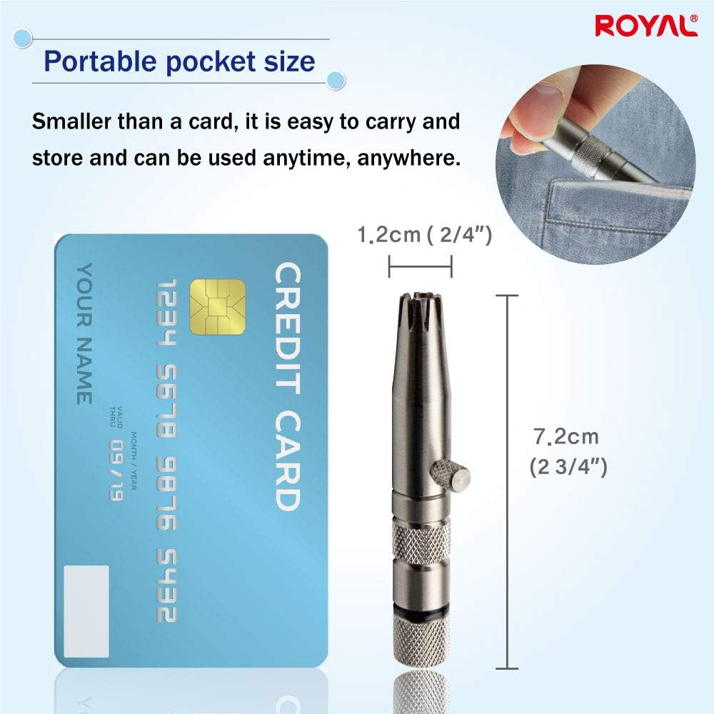 ROYAL [Fabricado en Corea] Recortadora Manual Premium de Vello Nasa...
