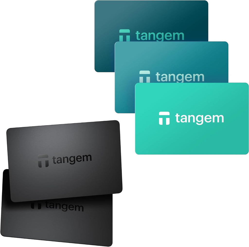 TANGEM Cartera 2.0 (paquete de 2) Cartera Electric Sea (paquete de...
