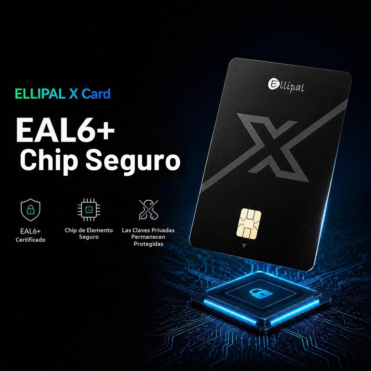 ELLIPAL Titan 2.0 + X Card Crypto Wallet Bundle \u2013 Billetera fr...