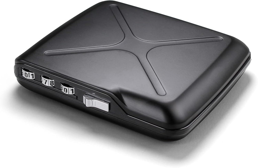 ÖGON -DESIGNS- Cartera de código de aluminio, con cerradura con un...