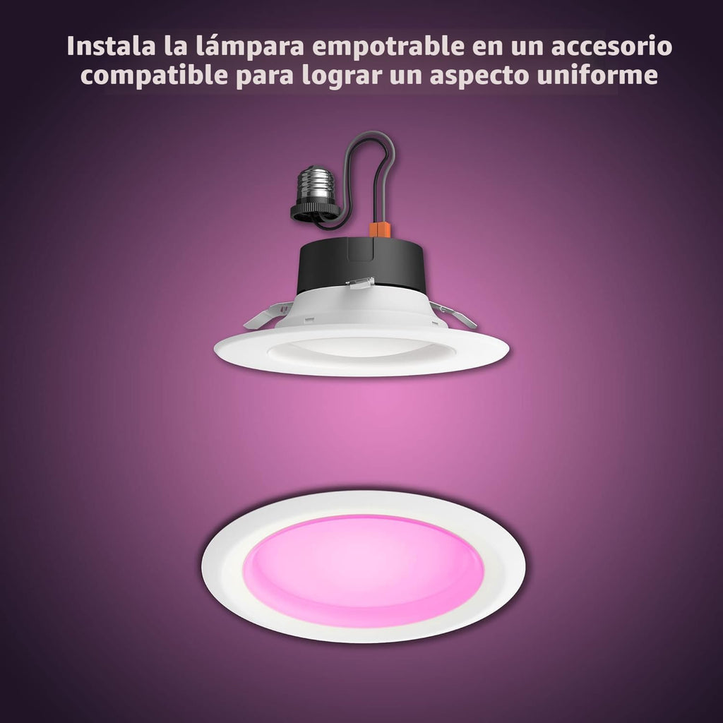 Philips Hue Luz LED Empotrable Inteligente de 5\/6 Pulgadas - Luz d...