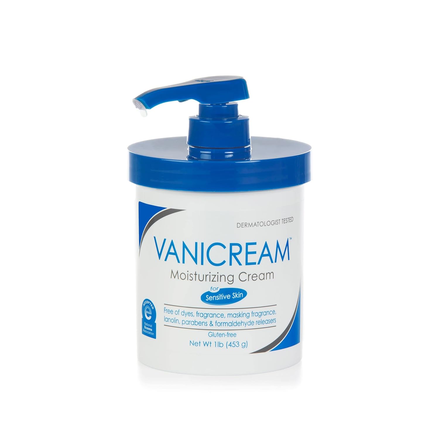 Vanicream Crema hidratante para la piel con dispensador de bomba \u...