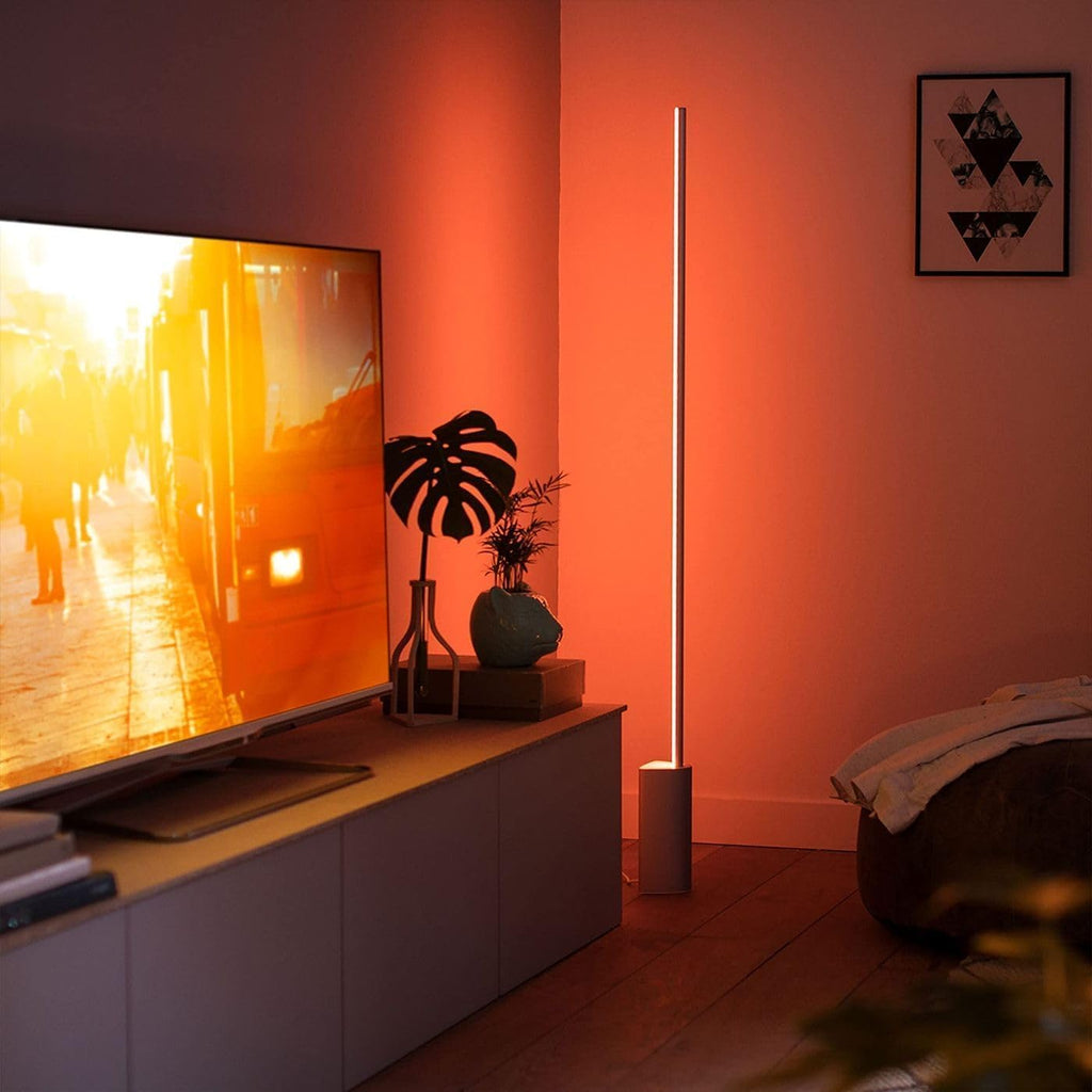 Philips Hue Lámpara de pie Signe Gradient, compatible con Alexa, Ap...