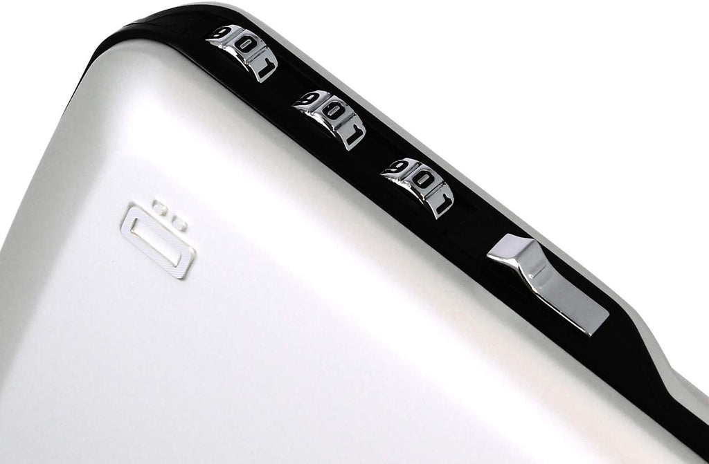ÖGON -DESIGNS- Cartera de código de aluminio, con cerradura con un...