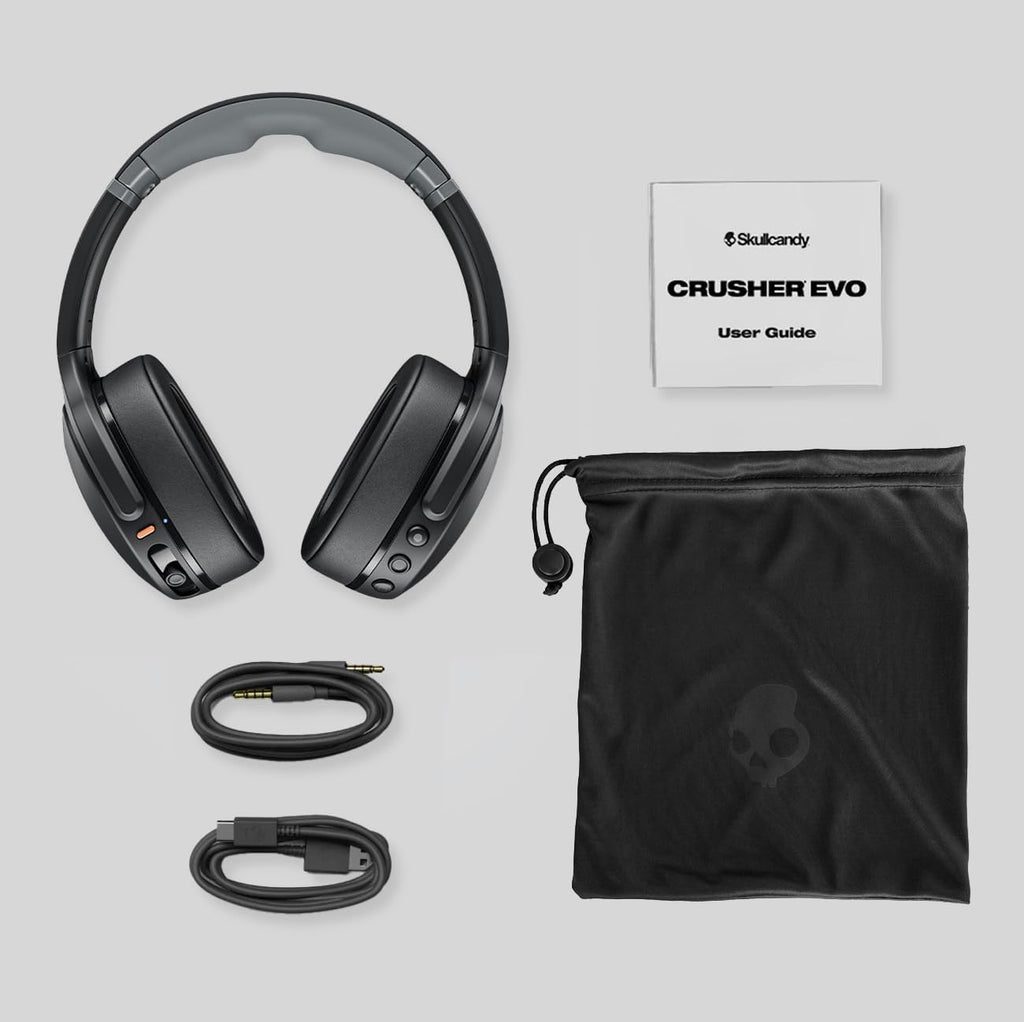 Skullcandy Crusher Evo - Auriculares inalámbricos Bluetooth con gra...