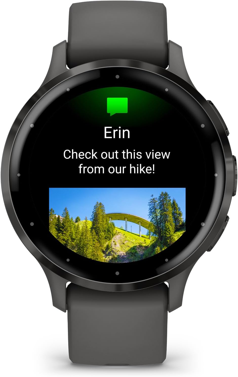 Garmin Venu 3S, reloj inteligente con bisel de acero inoxidable col...
