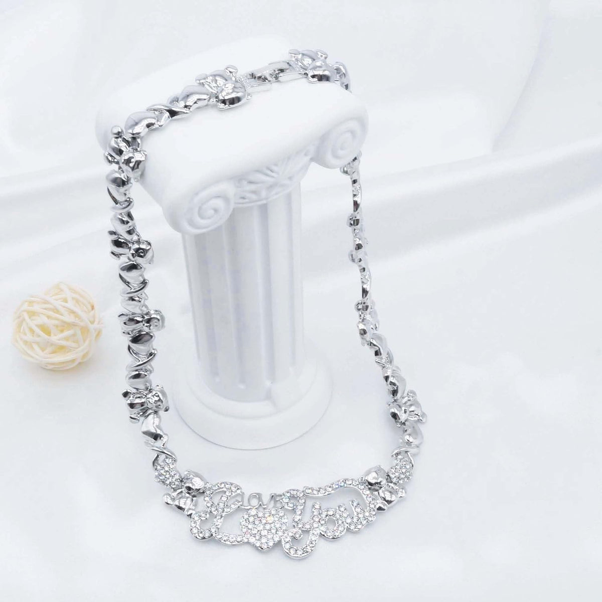 Conjuntos de joyas de oro para mujer, conjuntos de joyas de oro XOX...