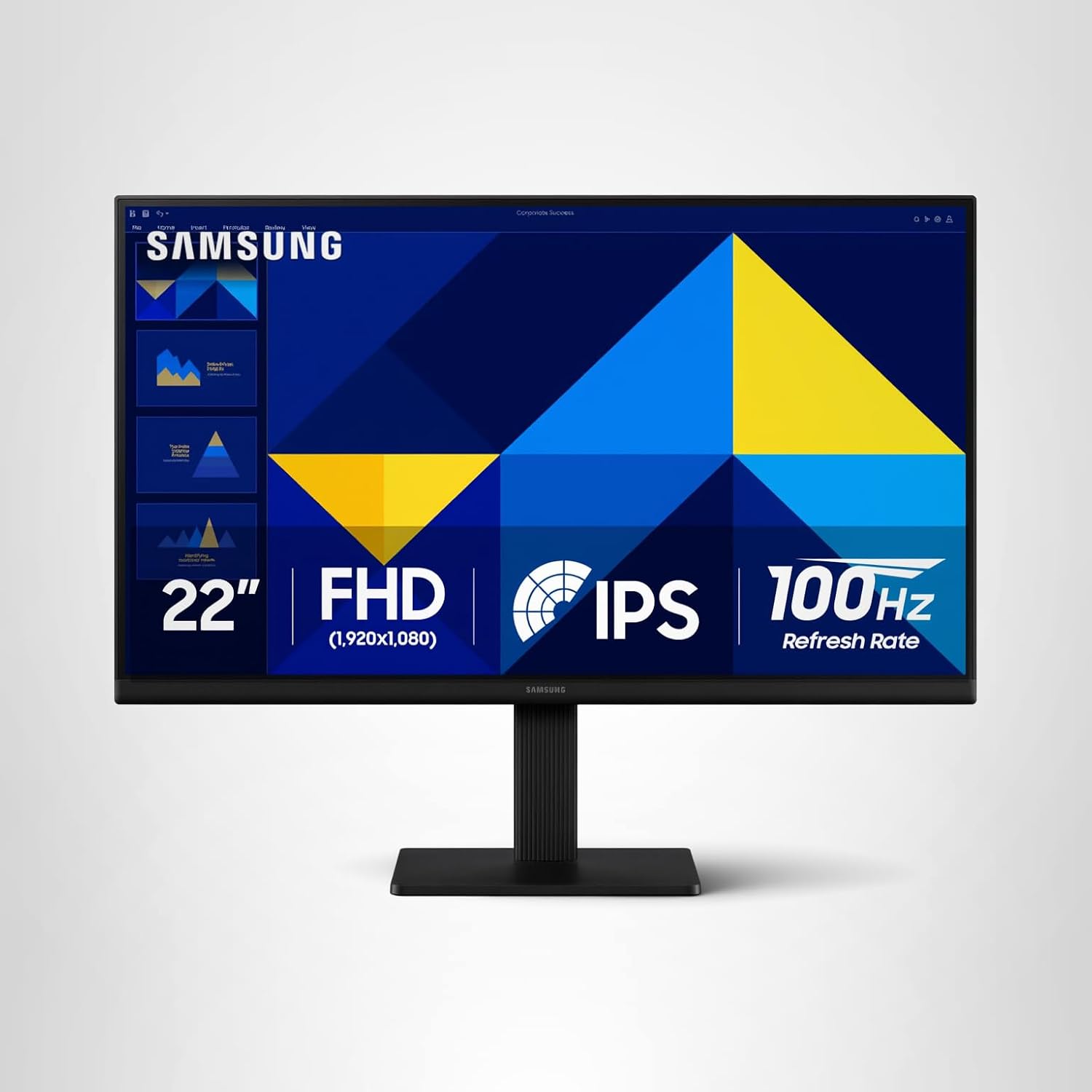 Samsung Monitor Essential de 22" (S30GD) con panel IPS y soport...