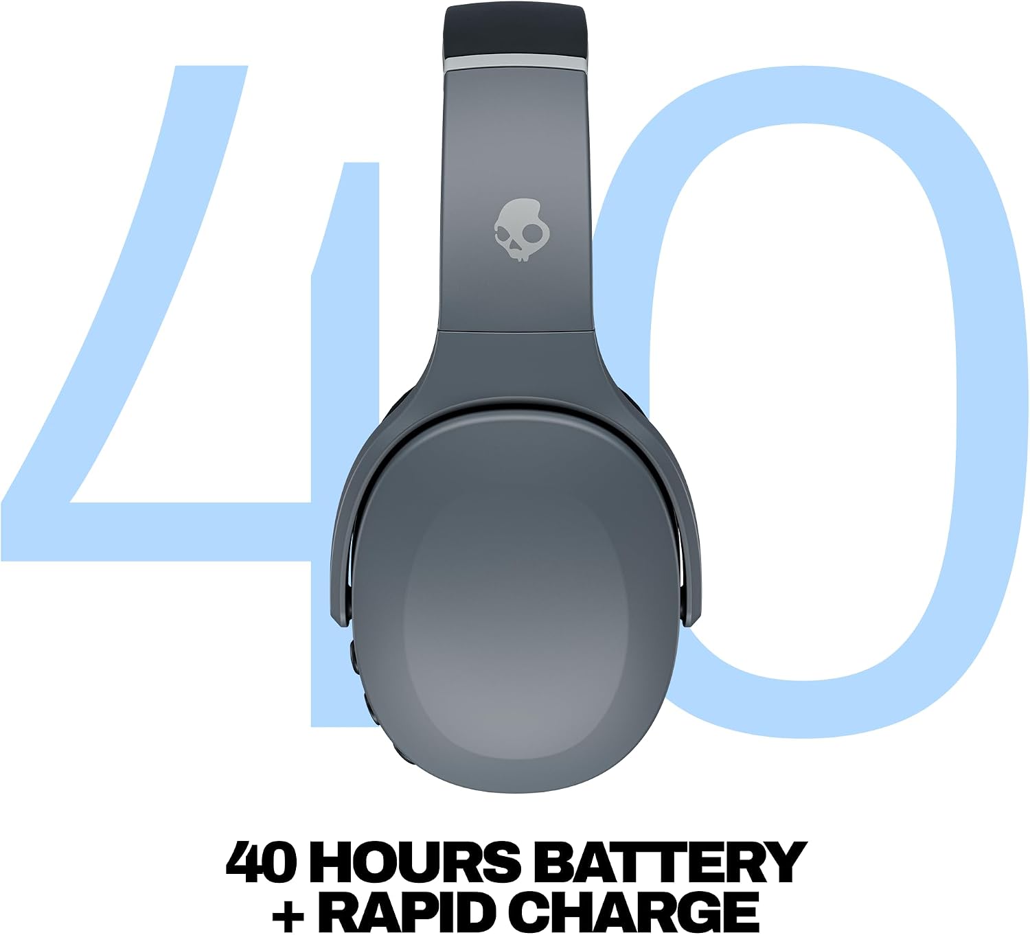 Skullcandy Crusher Evo - Auriculares inalámbricos Bluetooth con gra...