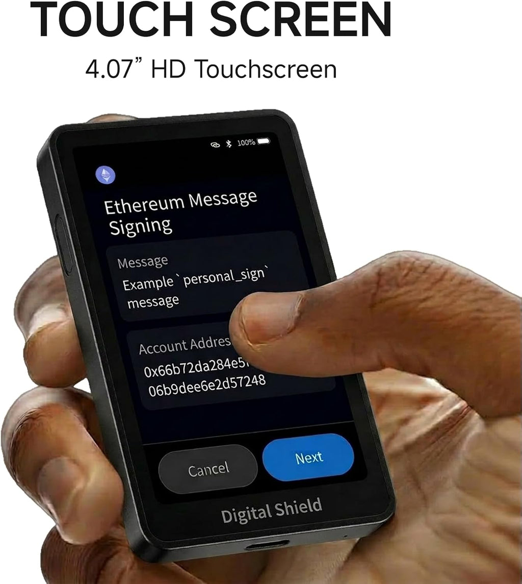 Cerilune Billetera de hardware criptográfico con espacio de aire -...