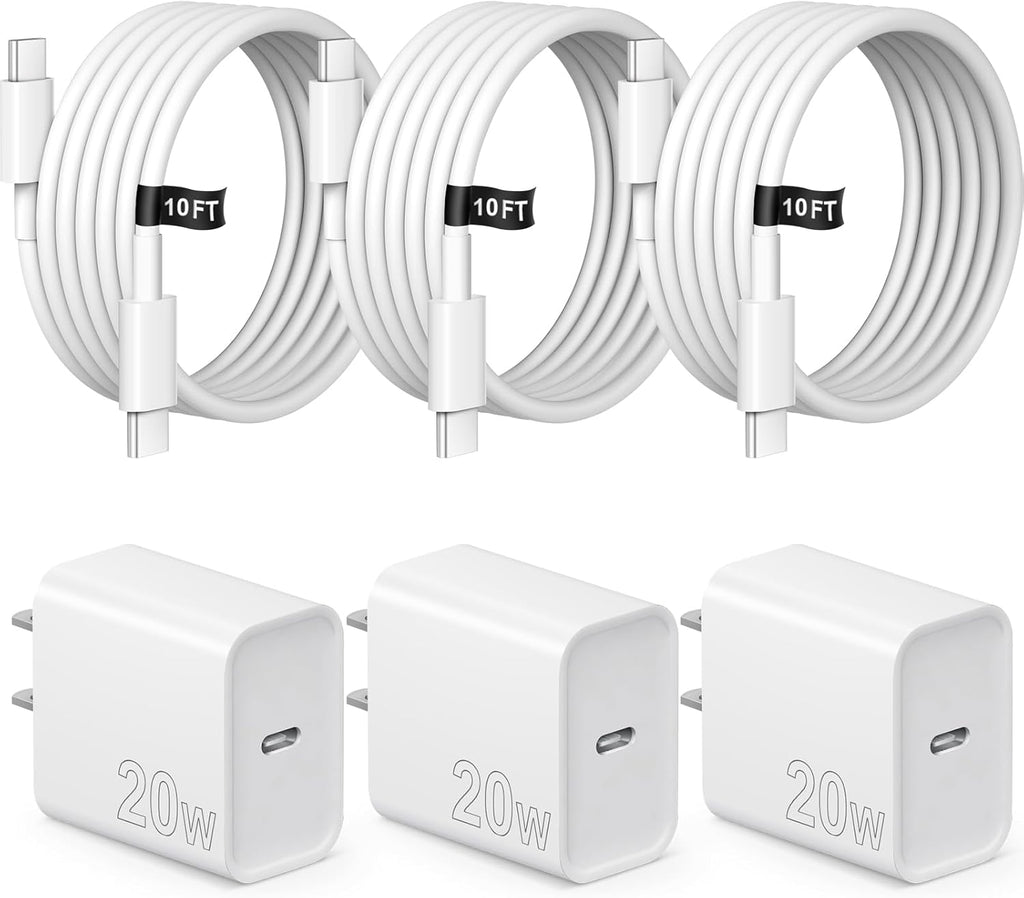 Cargador para iPhone de carga rápida de 3m para iPhone 17, 16, 15,...