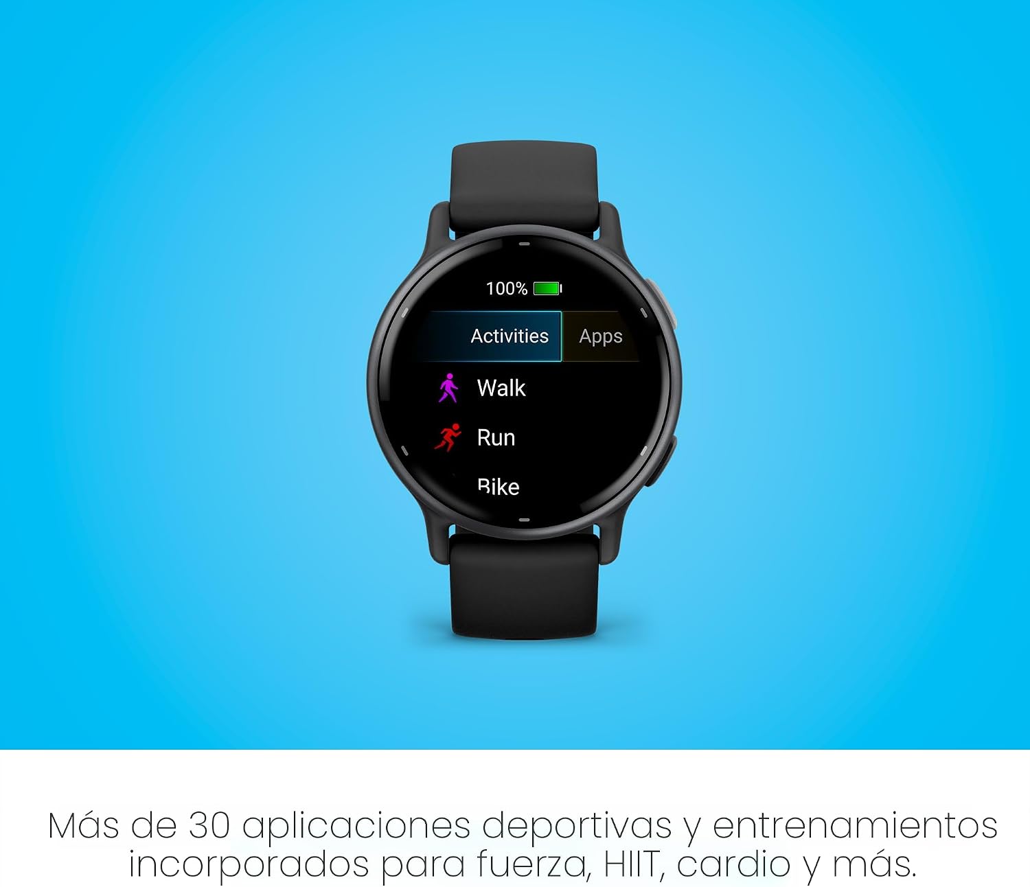 Garmin Vívoactive 5, reloj inteligente GPS para salud y fitness, pa...