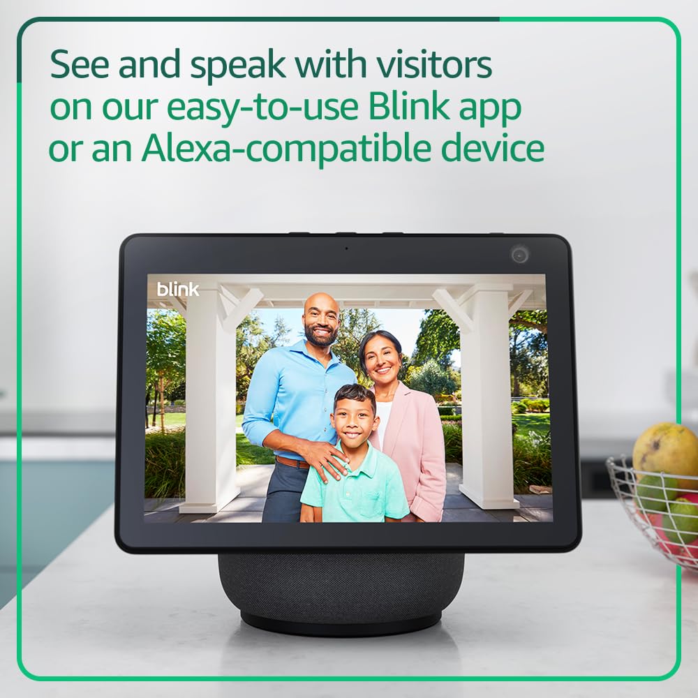 Blink Video Doorbell + Outdoor 4: cámaras de seguridad inalámbricas...