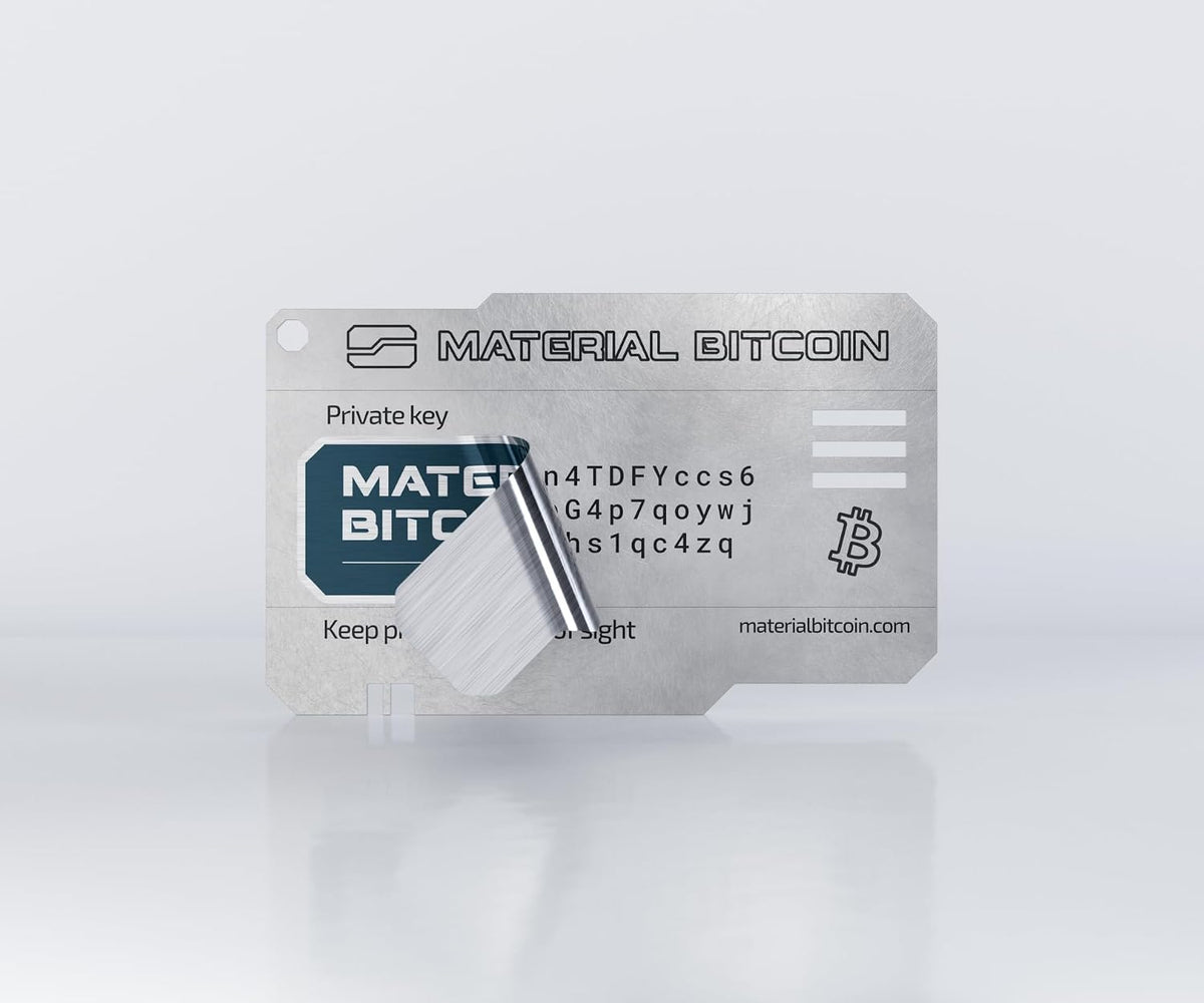 Material Bitcoin Lite - Cartera fría para Bitcoin - Billetera físic...